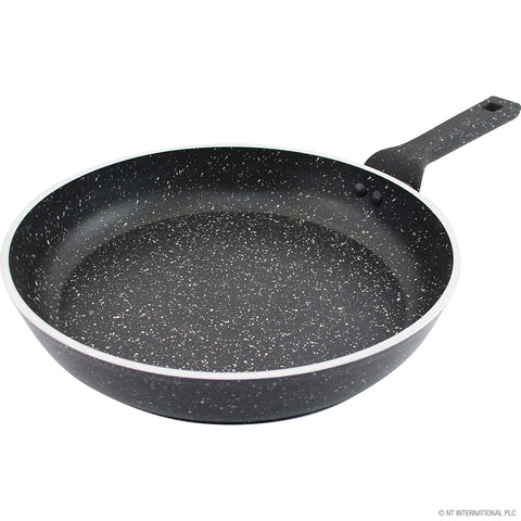 20cm Forged Fry Pan Black with Induction Bottom