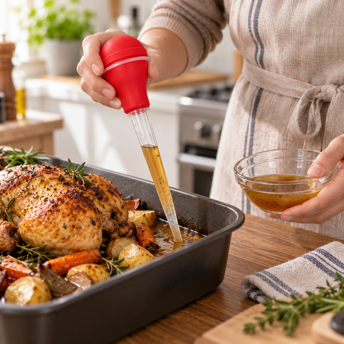 Turkey Baster 1oz/30ml – Available in Red & Purple