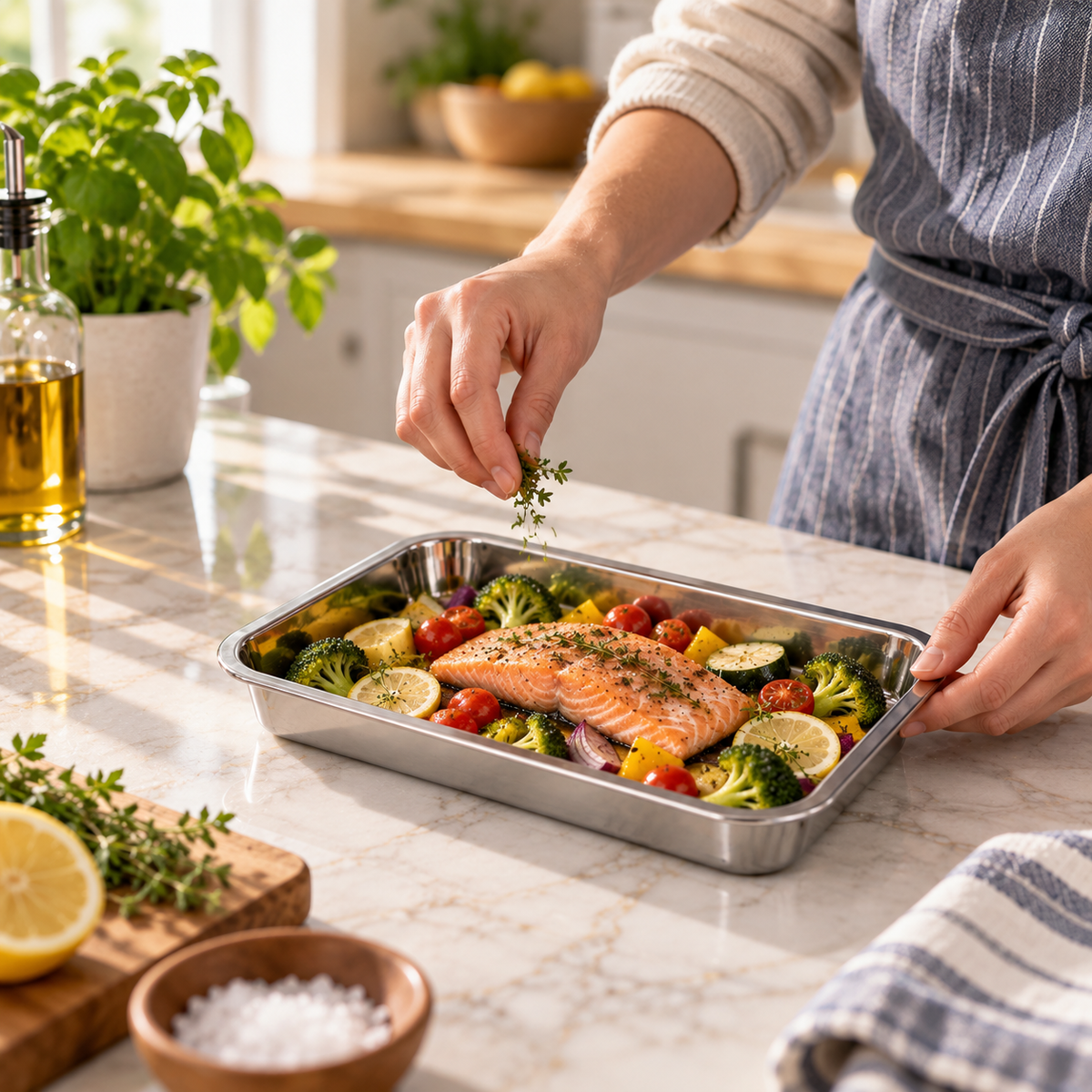 32cm Stainless Steel Baking Tray