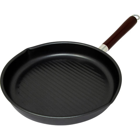 25cm Non-Stick Fry Pan with Rosewood Handle for Easy Cooking