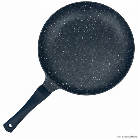 34cm Die Cast Non Stick Black Tawa