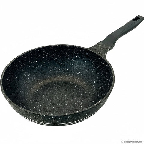 30cm Die Cast Wok with Induction Base
