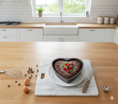 Heart Shape Non-Stick Cake Tin 23 x 22.5 x 3.7cm
