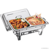 8.5L Stainless Steel Double Chafing Dish