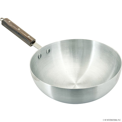 30cm Super Wok with Wooden Handle