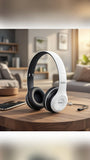 Wireless Headphones with FM, MP3 & Call Control, Bluetooth 4.2 Compatible, 10m Range, Stereo Sound