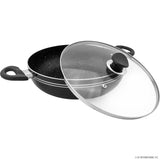 30cm Black Kadai Induction Bottom