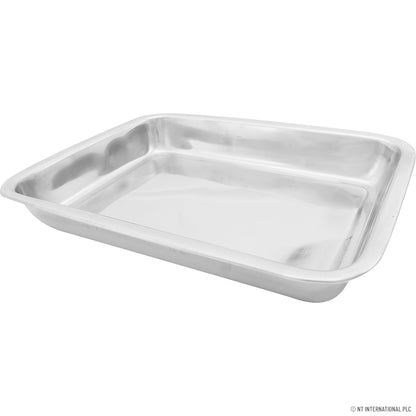 34cm Stainless Steel Baking Tray Perfect for Oven and Grill Use