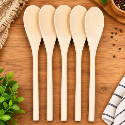 5-Piece Wooden Spoon Set