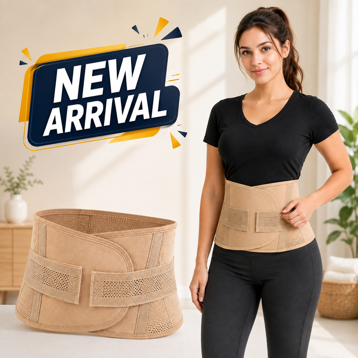 Adjustable Waist Support Belt – Size L