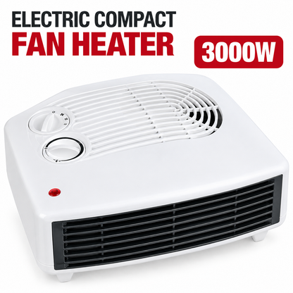 Compact Fan Heater 3000W – 1 Unit