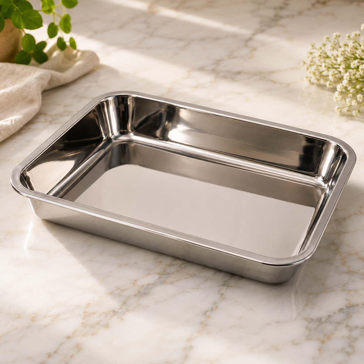 32cm Stainless Steel Baking Tray