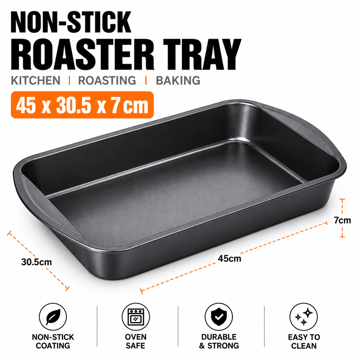 Non-Stick Roaster Tray 45cm