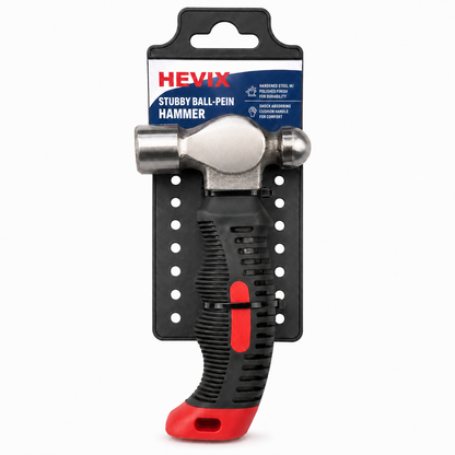 Stubby Ball-Pein Hammer with Comfort Grip