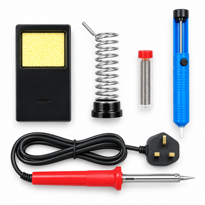 30W Soldering Iron Kit with Stand & Accessories