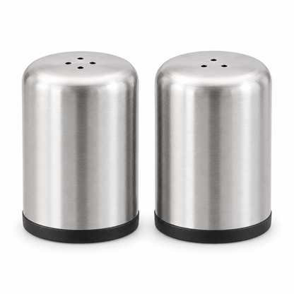 Stainless Steel Salt & Pepper Shaker Set – 2 Piece
