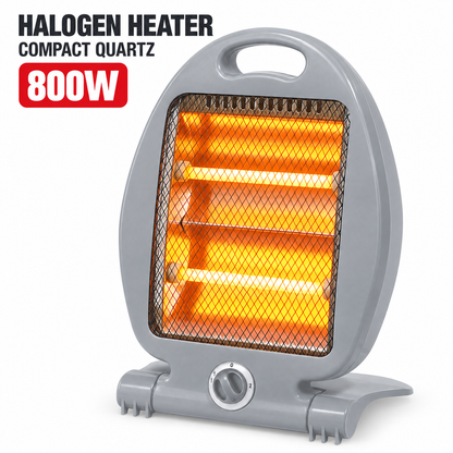 Compact Quartz Halogen Heater 800W – 1 Unit