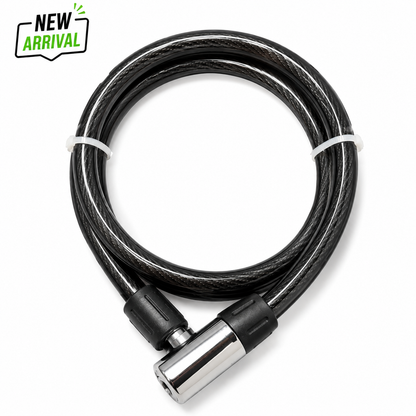 100cm Heavy-Duty Motorcycle Cable Lock – Flexible Security Lock for Bikes, Scooters & Motorcycles