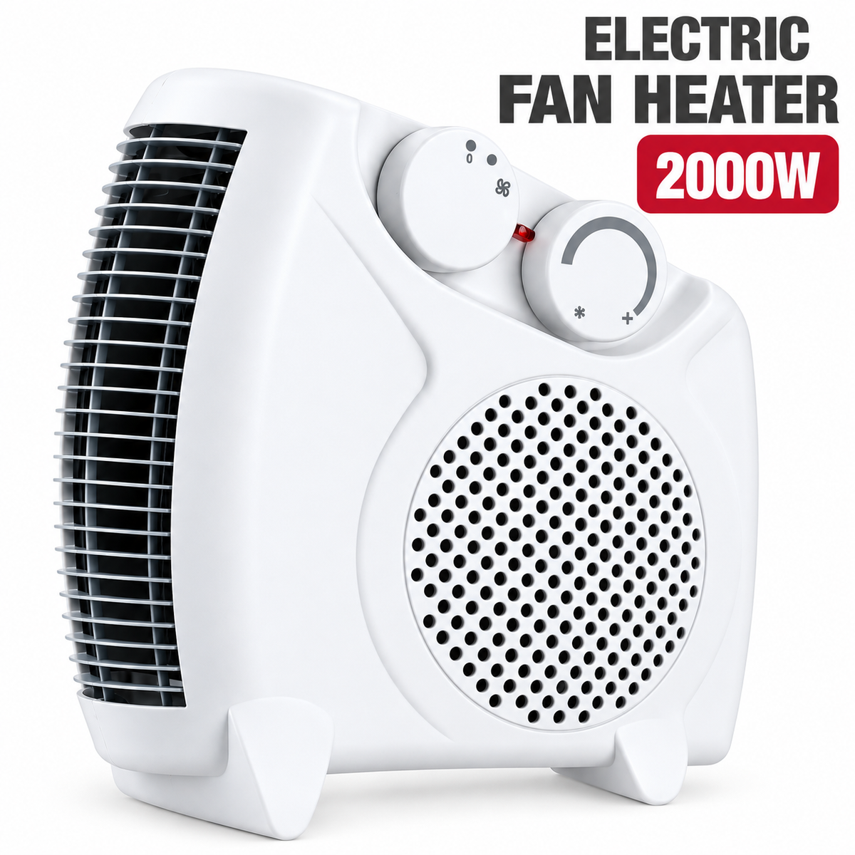 Compact Fan Heater 2000W – 1 Unit