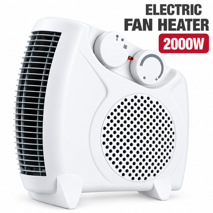 Compact Fan Heater 2000W – 1 Unit