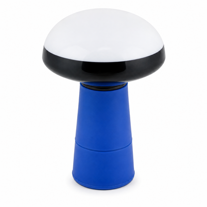 Blue Mushroom Camping Light
