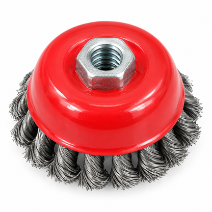 3" Twist Knot Wire Cup Brush M14x2