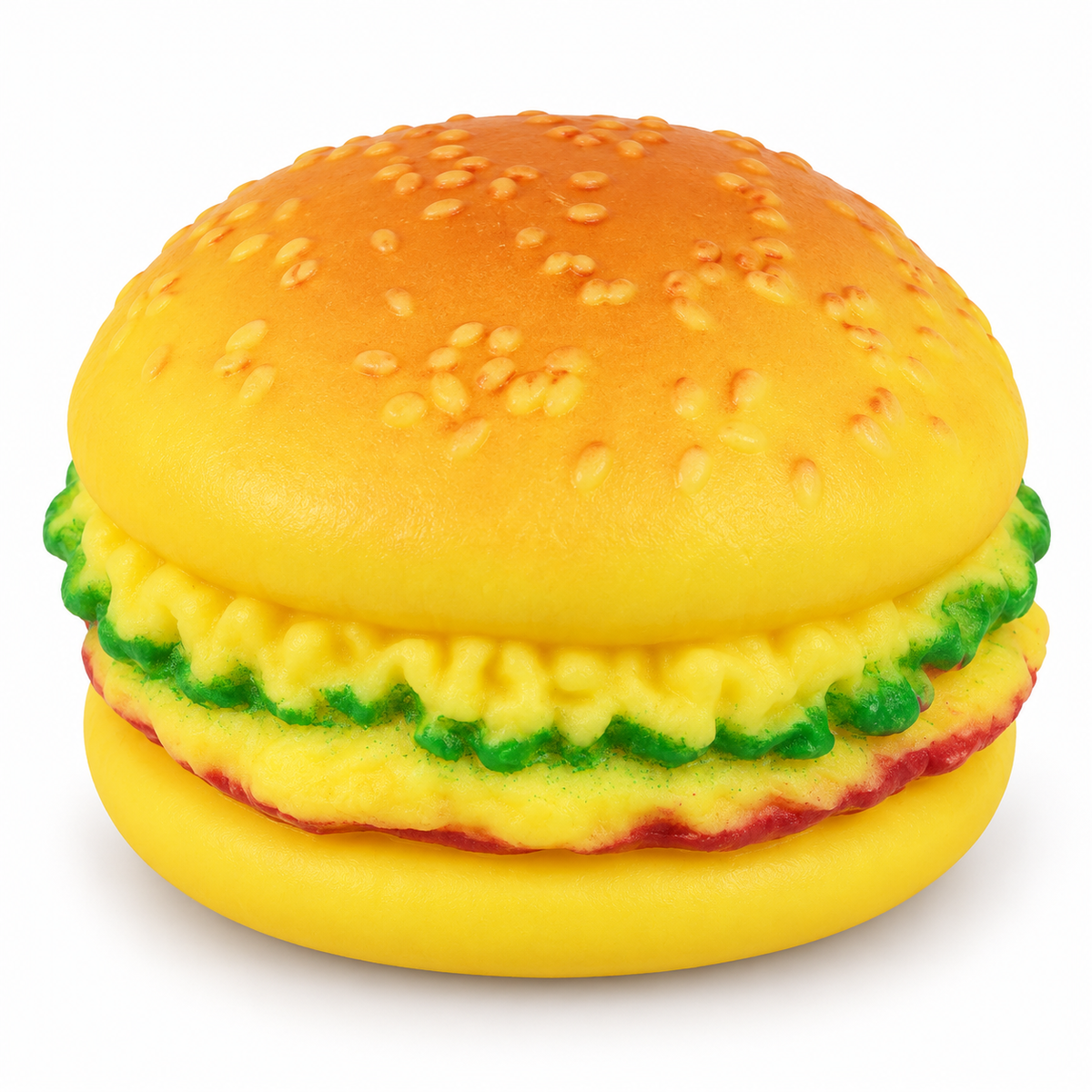 Hamburger-Shaped Pet Toy – Fun Food Design for Dogs