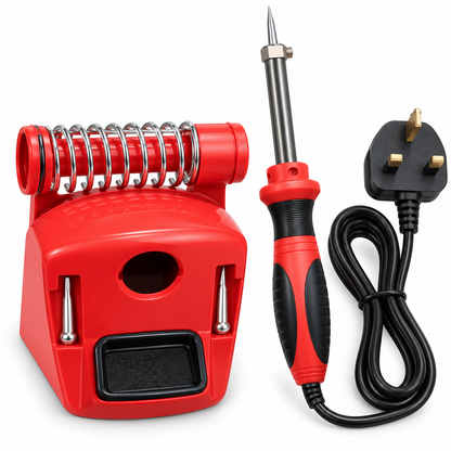 30W Soldering Iron Set with Safety Stand