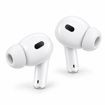 White Bluetooth Wireless Earbuds