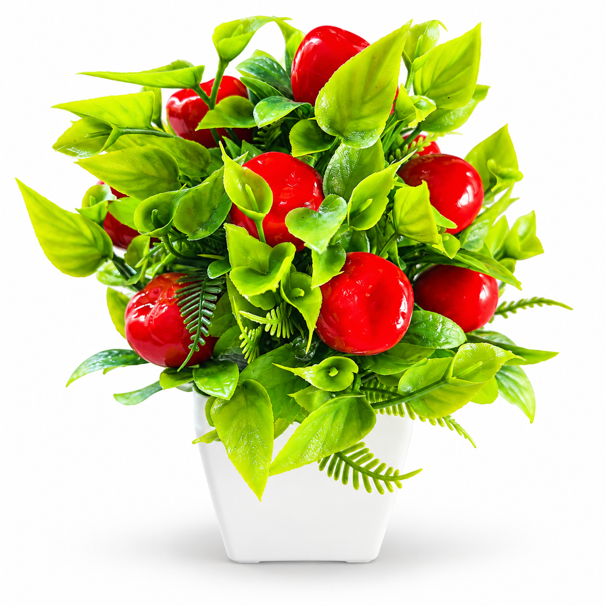 Artificial Cherry Plant in Pot