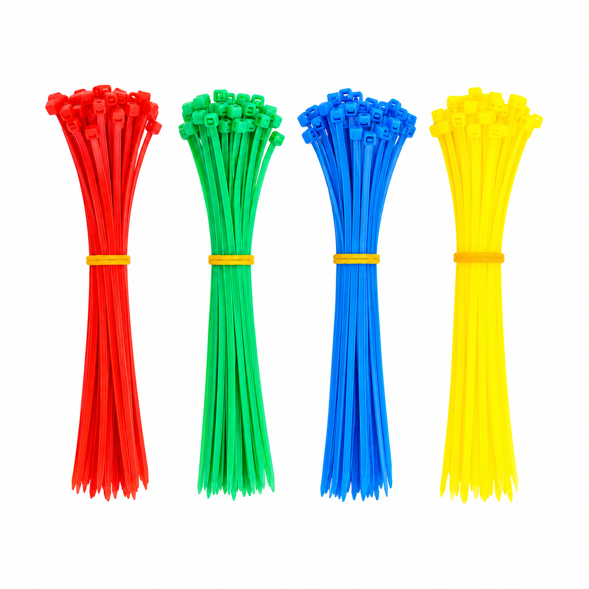 200pc Cable Ties – Assorted Colours
