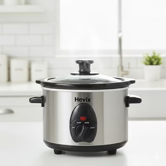 1.5L 120W Stainless Steel Slow Cooker for Easy Cooking