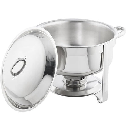 8.5L Round Chafing Dish with Stainless Steel Lid