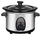 1.5L 120W Stainless Steel Slow Cooker for Easy Cooking