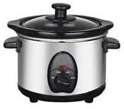 1.5L 120W Stainless Steel Slow Cooker for Easy Cooking