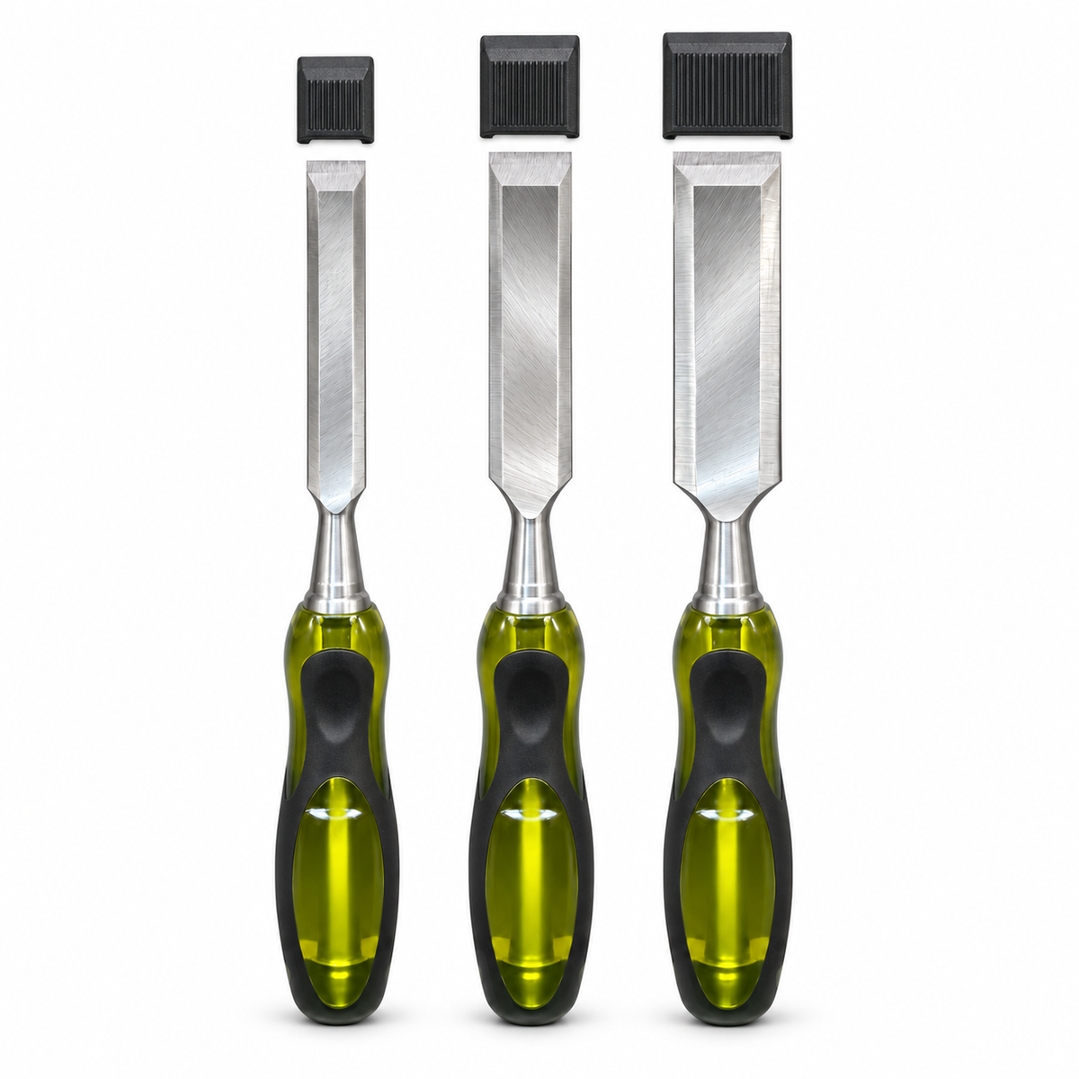 3Pc Wood Chisel Set Drop Forged Steel
