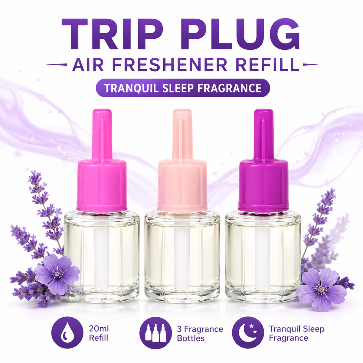 Triplug Air Freshener Refill 20ml – Tranquil Sleep