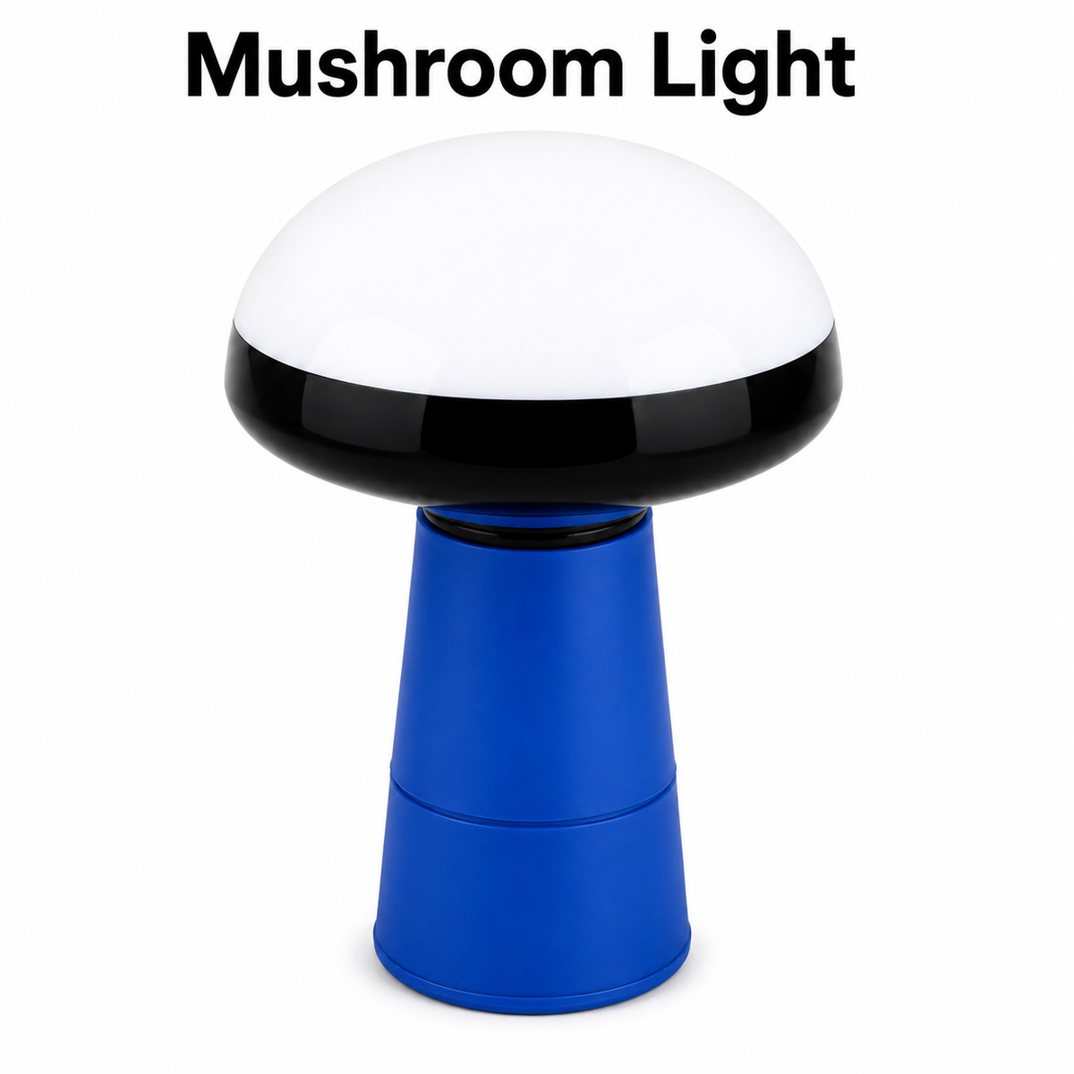 Blue Mushroom Camping Light