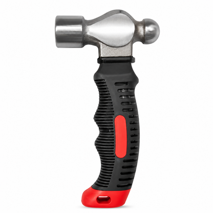 Stubby Ball-Pein Hammer with Comfort Grip