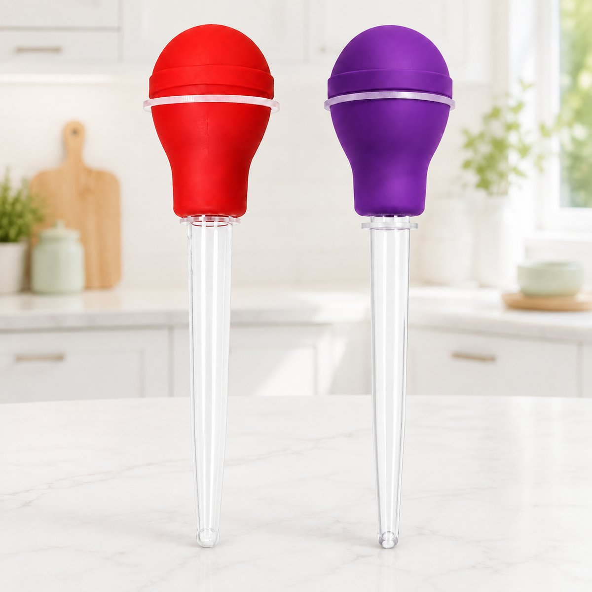 Turkey Baster 1oz/30ml – Available in Red & Purple