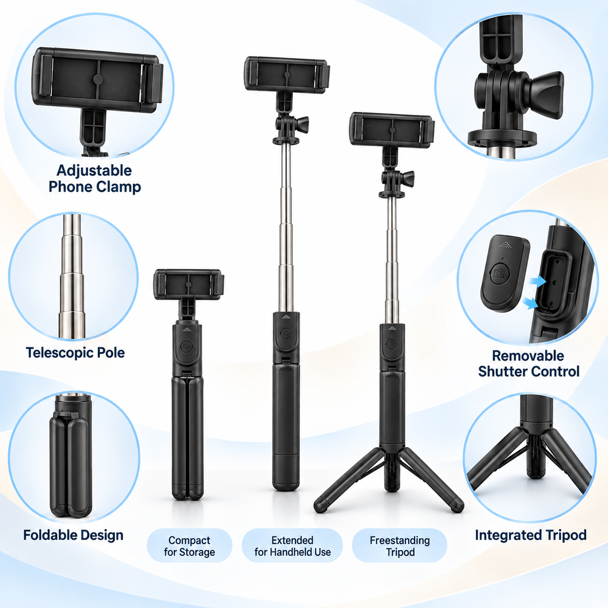 Selfie Stick Tripod
