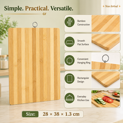 Bamboo Chopping Board 28 x 38 cm