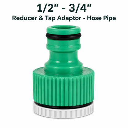 Tap Adaptor and Reducer 1/2" - 3/4" – Universal Hose Connector