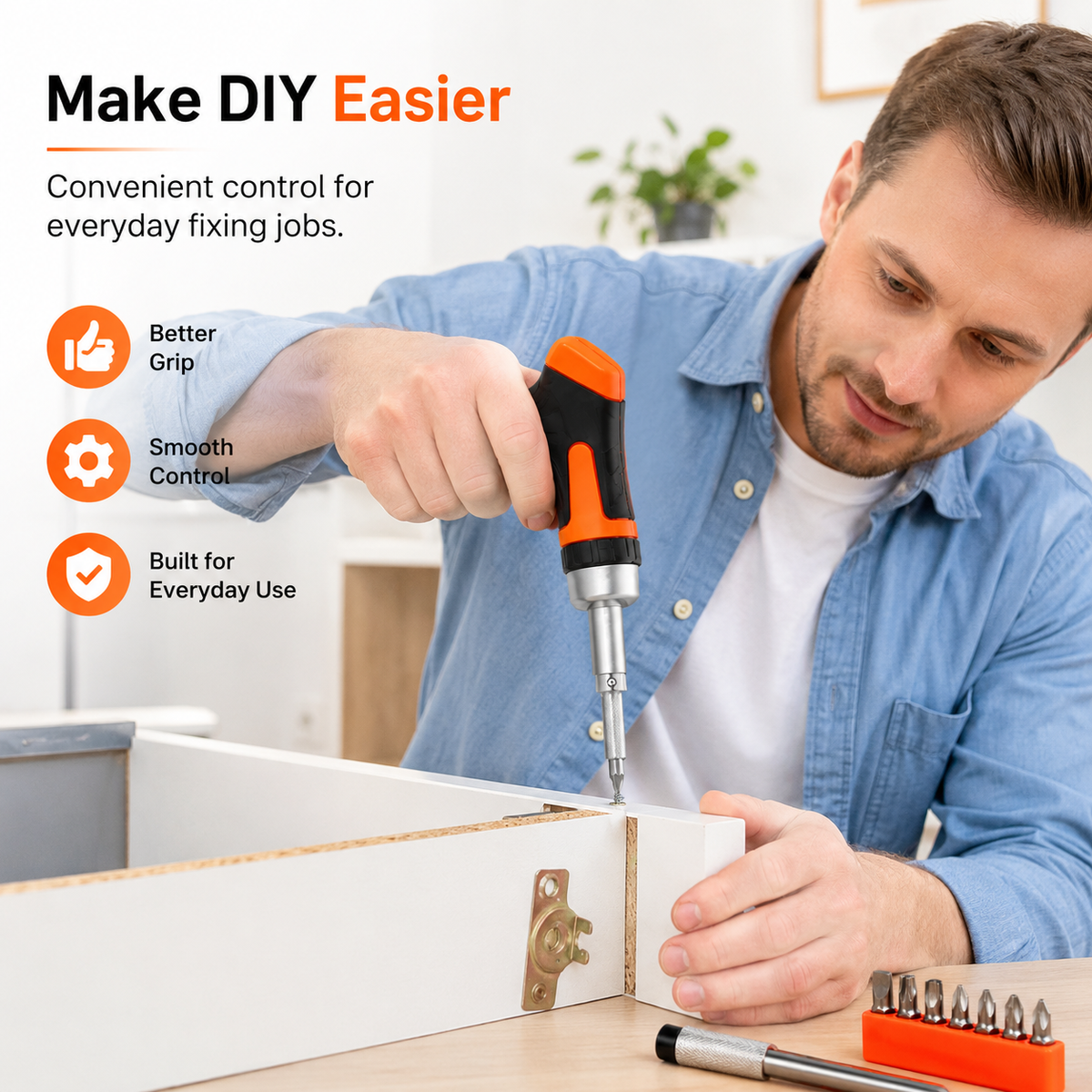 16-in-1 Ratchet Screwdriver Set
