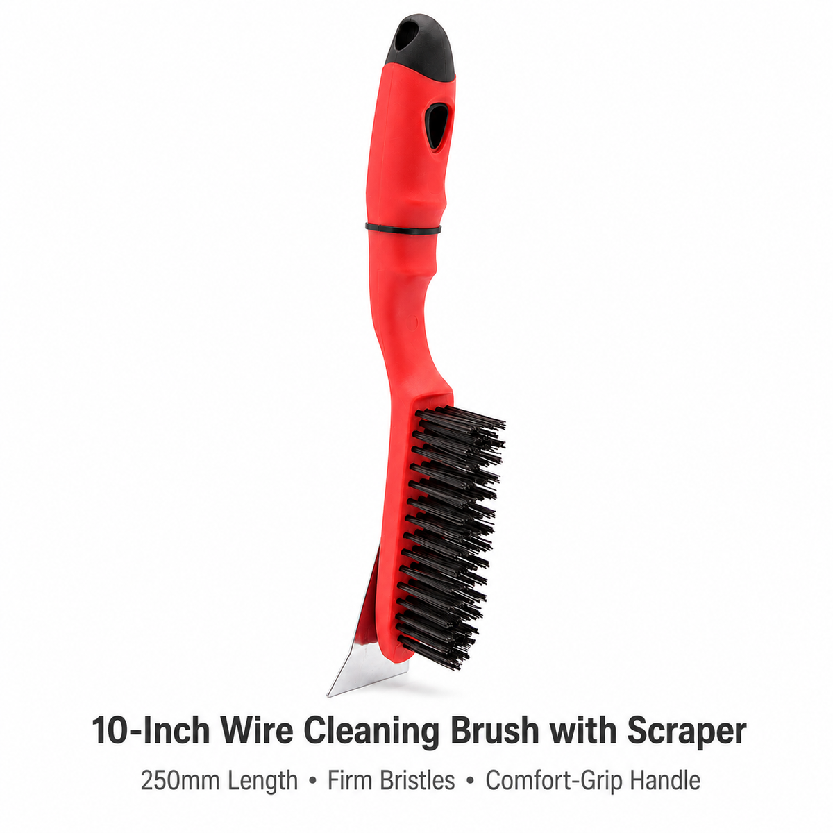 10" Wire Brush & Scraper
