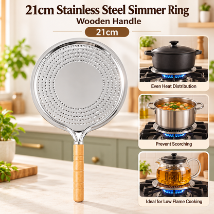 21cm Stainless Steel Simmer Ring