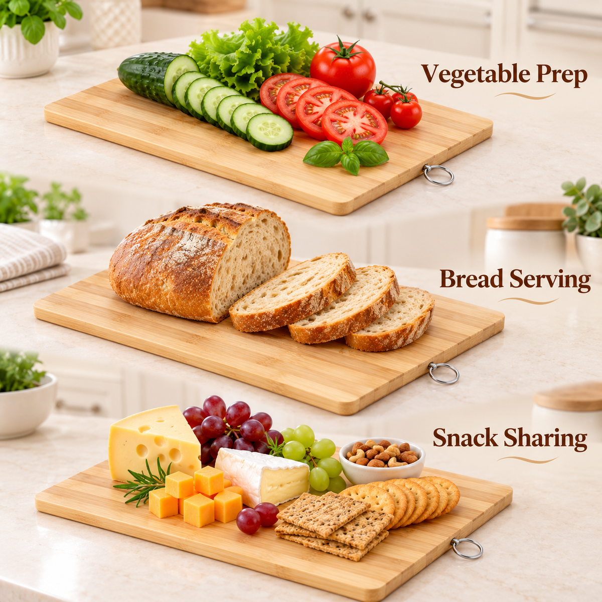 Bamboo Chopping Board 26 x 36cm