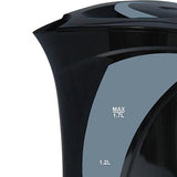 1.7L Cordless Black Kettle 220-240V 1850-2200W Fast Boiling