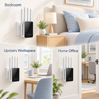 Plastic WiFi Router Repeater