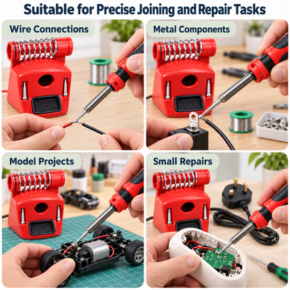 30W Soldering Iron Set with Safety Stand